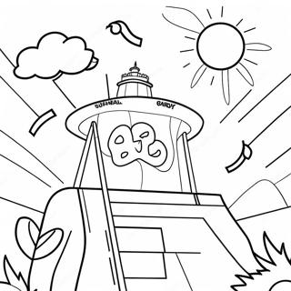 Motivational Goal Setting Coloring Page | Goal Sheet 塗色頁
