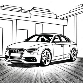 Audi Coloring Page | Audi 塗色頁