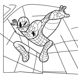 Spiderman Roblox Coloring Page | Spiderman Roblox 塗色頁