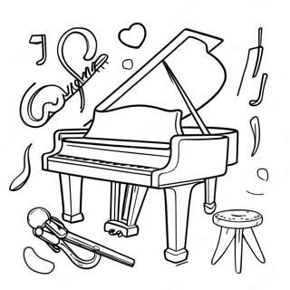 Instrument Coloring Page | Instrument 塗色頁