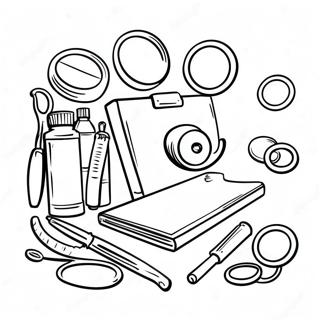 Doctor Tools Coloring Page | Doctor Tools 塗色頁