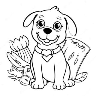 Super Pets Coloring Page | Super Pets 塗色頁