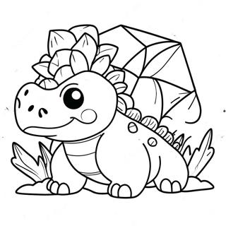 Venusaur with Colorful Flowers Coloring Page | Venusaur 塗色頁