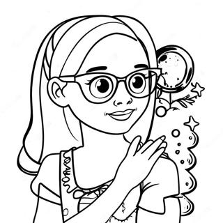Liv and Maddie Fun Adventure Coloring Page | Liv and Maddie 塗色頁