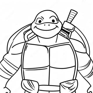 TMNT Coloring Page | TMNT 塗色頁