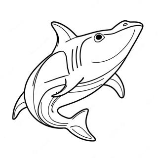 Hammerhead Shark Coloring Page | Hammerhead Shark 塗色頁