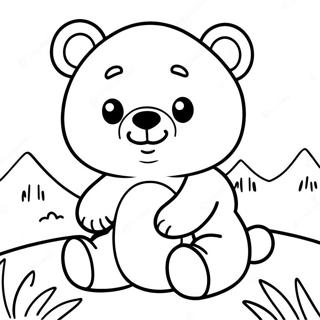 Little Bear Coloring Page | Little Bear 塗色頁
