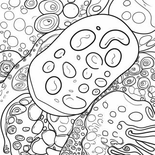Bacteria Coloring Page | Bacteria 塗色頁