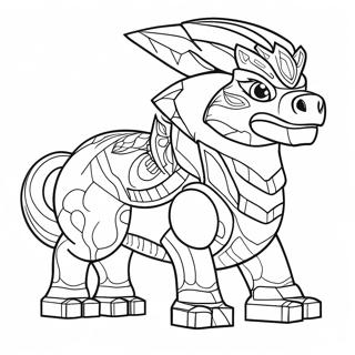 Lego Chima Coloring Page | Lego Chima 塗色頁