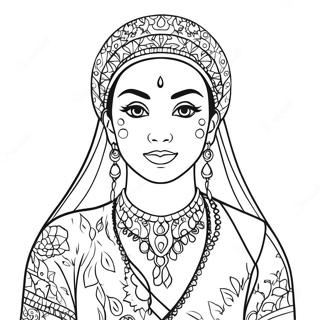 Raya Coloring Page | Raya 塗色頁