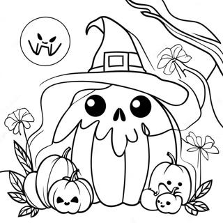 Halloween for Adults Coloring Page | Halloween for Adults 塗色頁