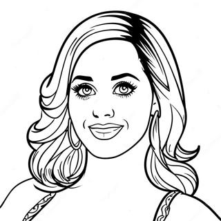 Katy Perry Coloring Pages