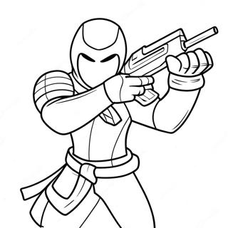 Fortnite Ninja Coloring Page | Fortnite Ninja 塗色頁