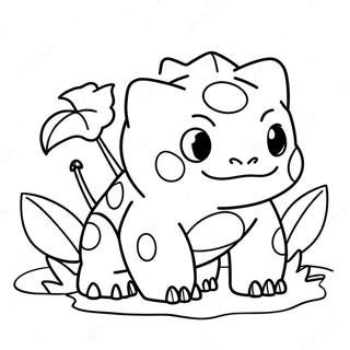 Bulbasaur Coloring Page | Bulbasaur 塗色頁
