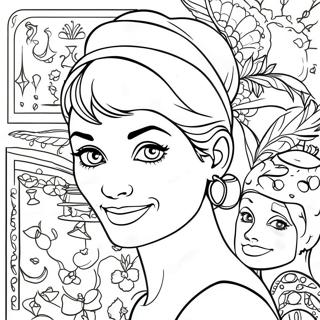 Audrey Descendants Coloring Page | Audrey Descendants 塗色頁