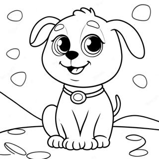 Adventurous Puppy Dog Pals Coloring Page