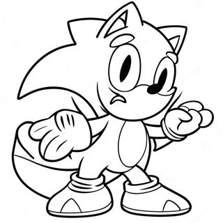 Big the Cat Sonic Coloring Page | Big the Cat Sonic 塗色頁