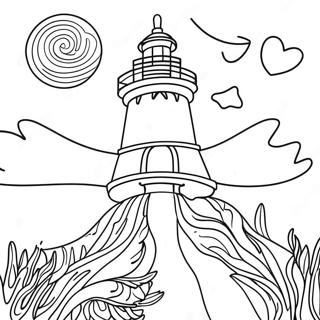 Starry Night Sky Coloring Page | Night Sky 塗色頁