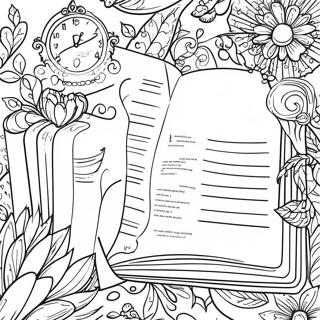 Bible Journaling Coloring Page | Bible Journaling 塗色頁