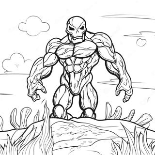 Wither Storm Coloring Page | Wither Storm 塗色頁