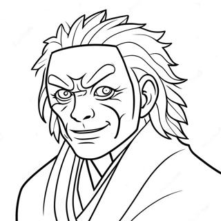 Shigaraki Villain Coloring Page | Shigaraki 塗色頁