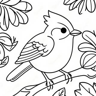 Blue Jay Coloring Page | Blue Jay 塗色頁