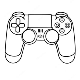 PlayStation Controller Coloring Page | PlayStation 塗色頁