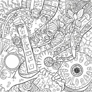 Algebra Coloring Page | Algebra 塗色頁