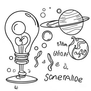 5th Grade Science Coloring Page | 5th Grade 塗色頁