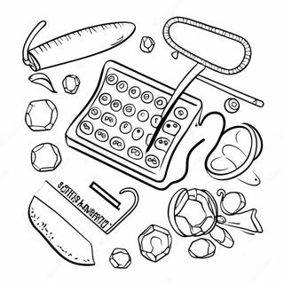 5th Grade Math Coloring Page | 5th Grade 塗色頁