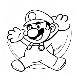 Mario Odyssey Coloring Page | Mario Odyssey 塗色頁