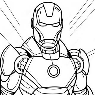 Iron Man Among Us Coloring Page