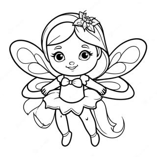 Black Fairy Coloring Page | Black Fairy 塗色頁