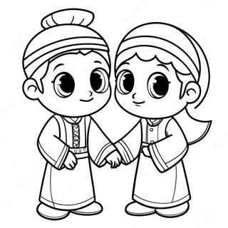 Children's Islamic Coloring Page | Children's Islamic 塗色頁