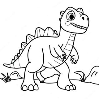 Dinosaur King Coloring Page | Dinosaur King 塗色頁
