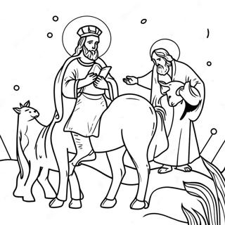 Epiphany Coloring Page | Epiphany 塗色頁