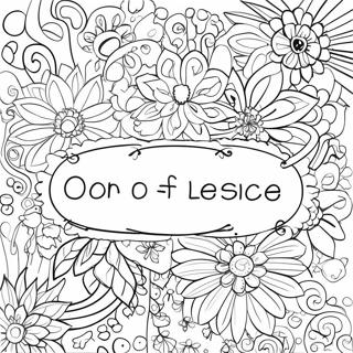 Positive Affirmations Coloring Page | Mental Health Awareness 塗色頁