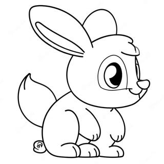 Cream the Rabbit Coloring Page | Cream the Rabbit 塗色頁