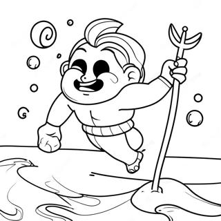Neptune Coloring Page | Neptune 塗色頁