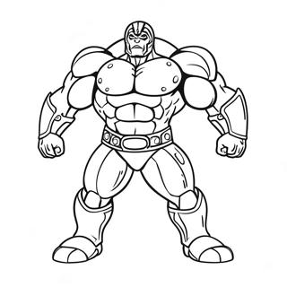 Red Titan Coloring Page | Red Titan 塗色頁