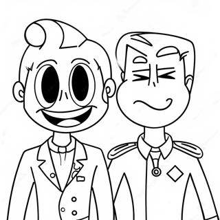 Fairly Odd Parents Coloring Page | Fairly Odd Parents 塗色頁