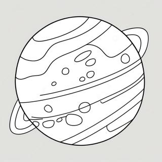 Uranus Planet Coloring Page | Uranus 塗色頁