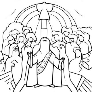 Worship Coloring Page | Worship 塗色頁