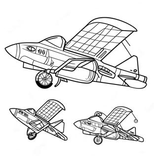 A10 Warthog Coloring Page | A10 Warthog 塗色頁