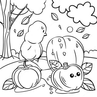 Fall Math Coloring Page | Fall Math 塗色頁