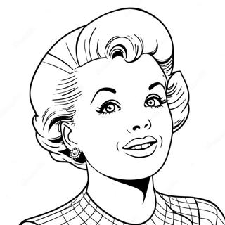I Love Lucy Coloring Page | I Love Lucy 塗色頁