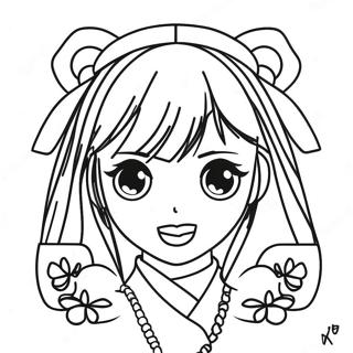 Kakegurui Logo Coloring Page | Kakegurui 塗色頁