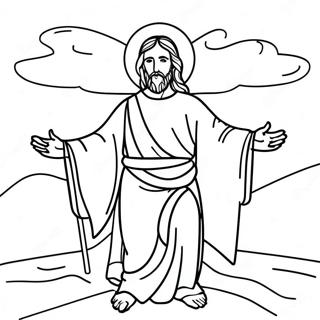Follow Jesus Coloring Page | Follow Jesus 塗色頁