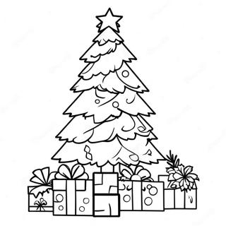 Minecraft Christmas Tree Coloring Page | Minecraft Christmas 塗色頁