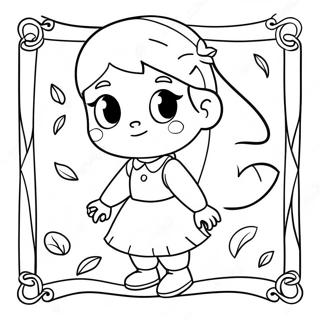 Hilda Coloring Page | Hilda 塗色頁